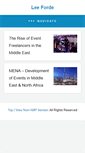 Mobile Screenshot of leeforde.com